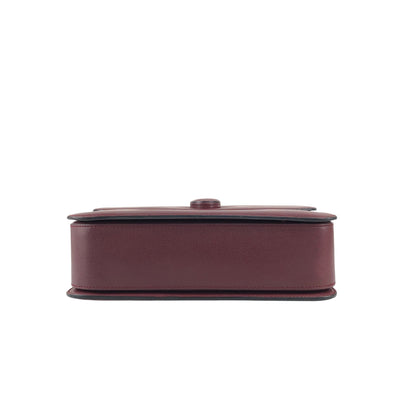 Cartier Turn Lock  Shoulder bag Bordeaux Vintage mjvugd
