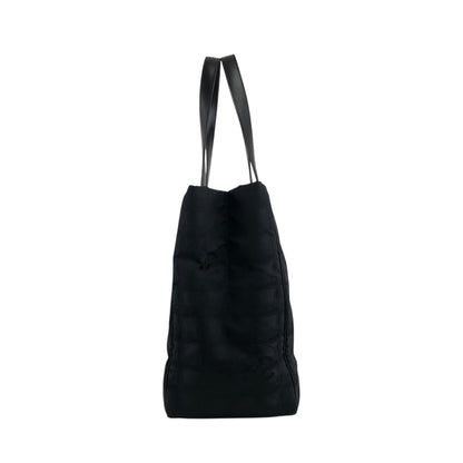 CHANEL New Travel Line Totebag Black Vintage deknxn