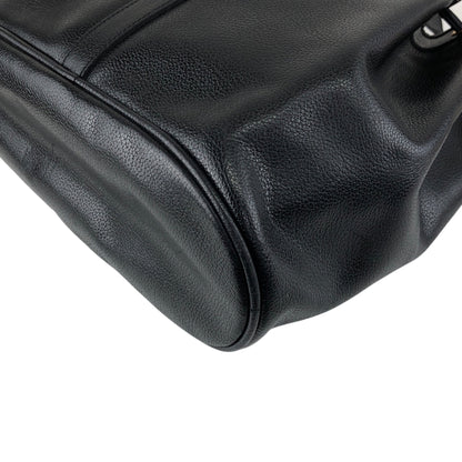 Yves Saint Laurent Drawstring Shoulder bag Black Vintage upwttg