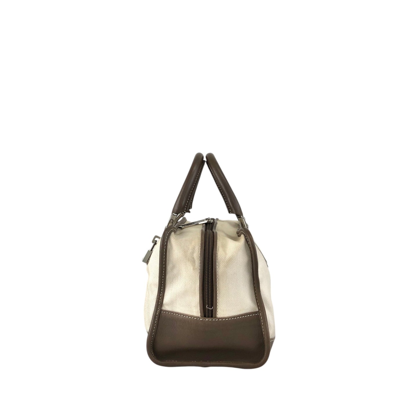 LOEWE Amazona Anagram Handbag Beige Vintage srrkp4