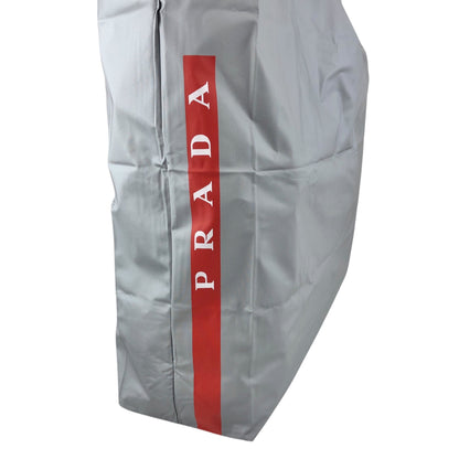 PRADA PRADA SPORTS Logo Totebag Gray Vintage iezd88