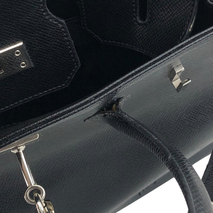 Yves Saint Laurent Turn Lock Handbag Black Vintage 74yryb