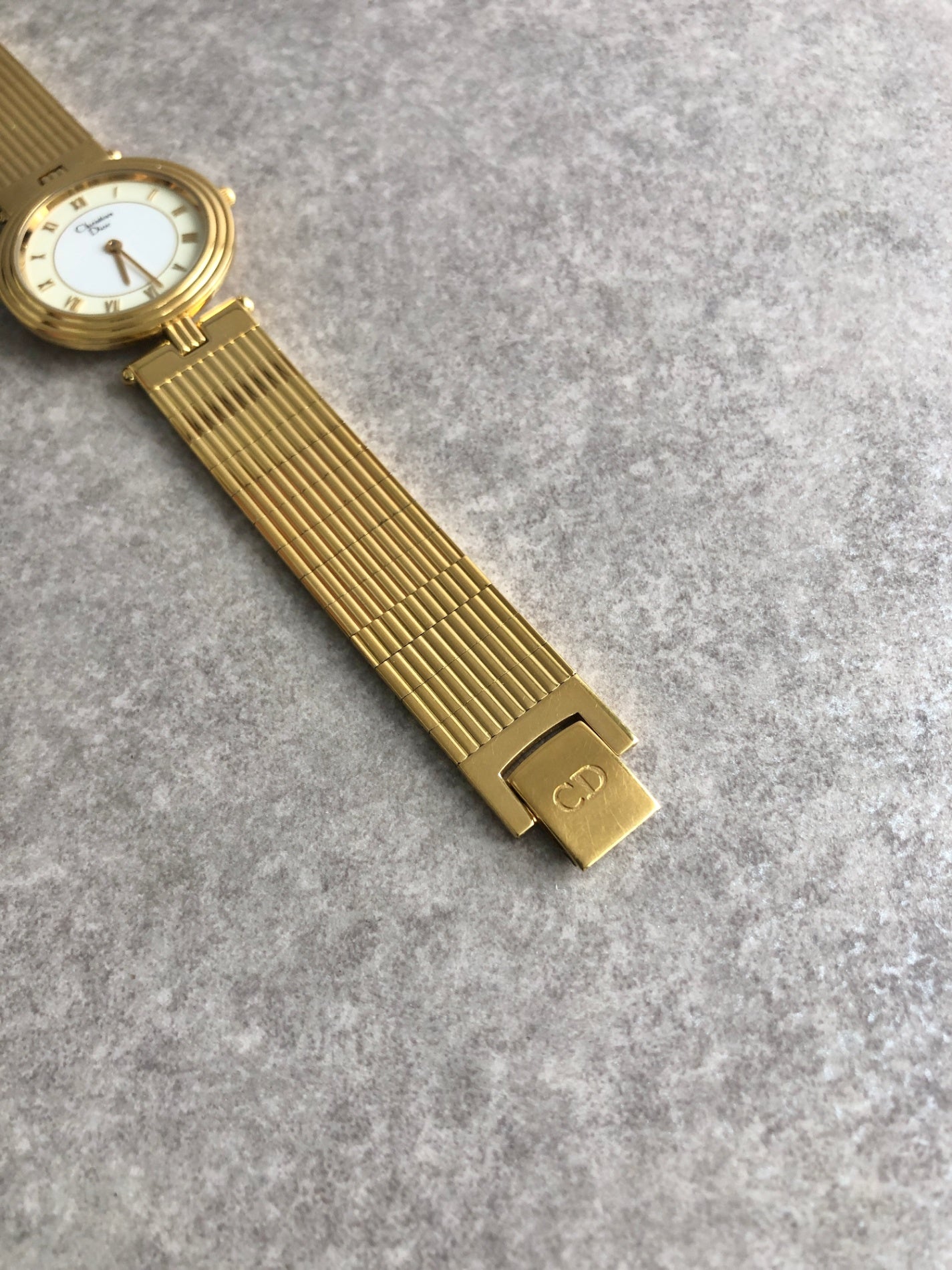 Christian Dior Watch Gold Vintage 2iw5w5