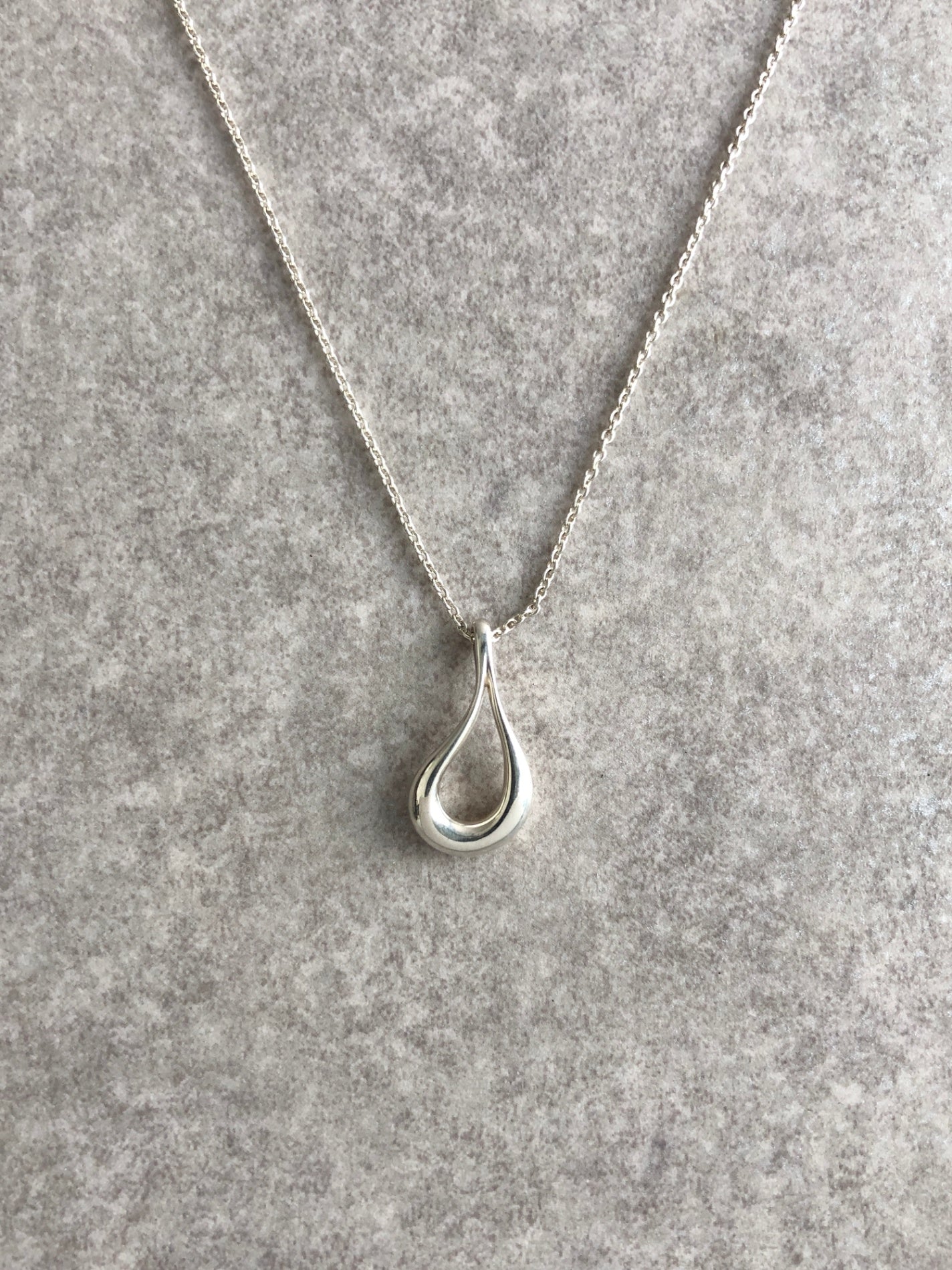 Tiffany & Co. SILVER925 Necklace Silver Vintage 7vvufh