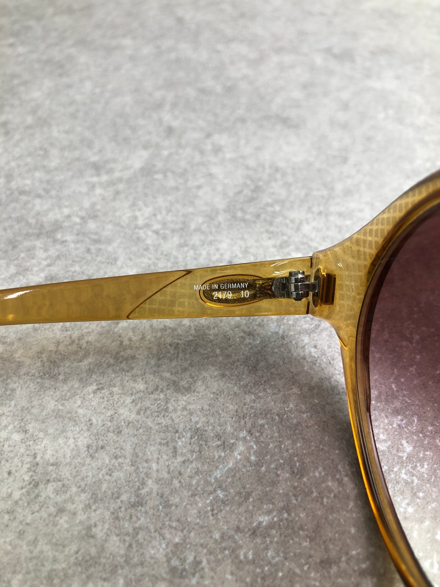 Christian Dior CD Logo Sunglasses Beige Vintage wm5r8j