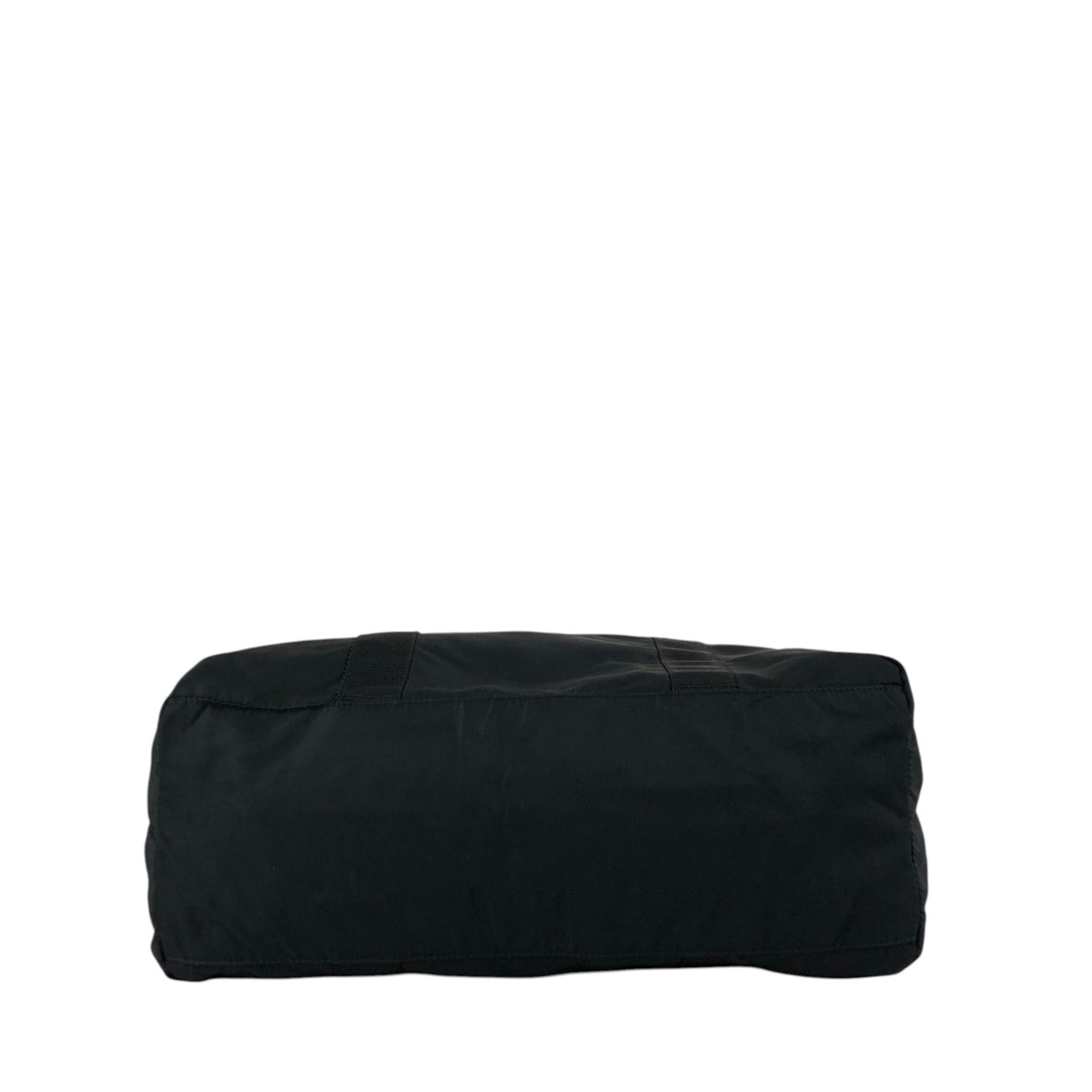 PRADA Tessuto Triangle Logo Totebag Black Vintage fdttdc