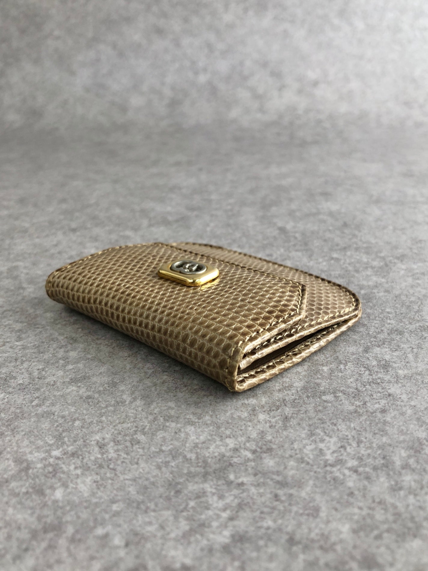 GUCCI Coin Purse Brown Vintage 5vm57j