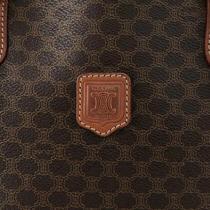 CELINE Macadam Blason Totebag Brown Vintage 6im6cj