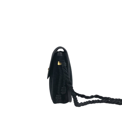 CELINE Blason Shoulder bag Black Vintage 2cgpj2