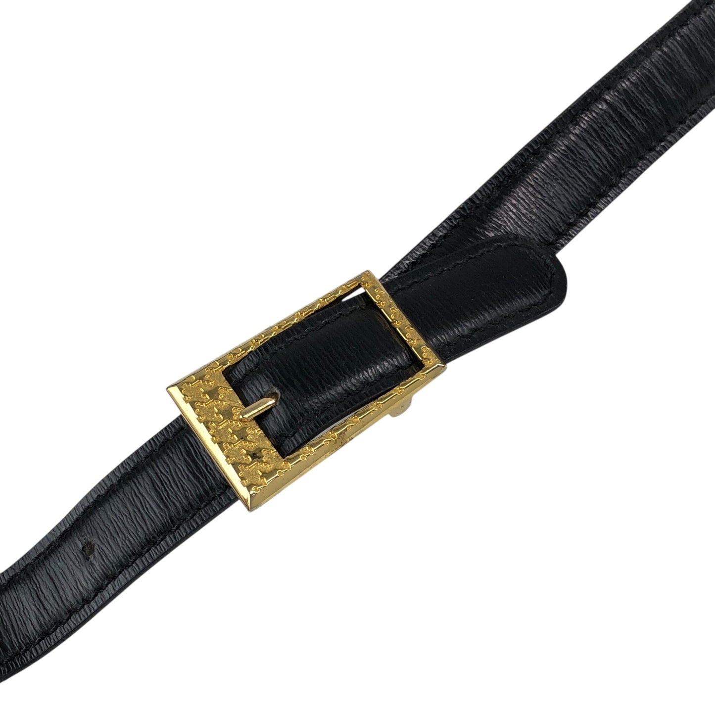 Christian Dior CD Logo Shoulder bag Black Vintage 28ek6f