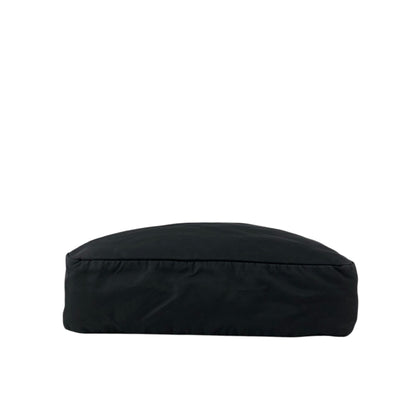 PRADA Tessuto Triangle Logo Totebag Black Vintage ztj777