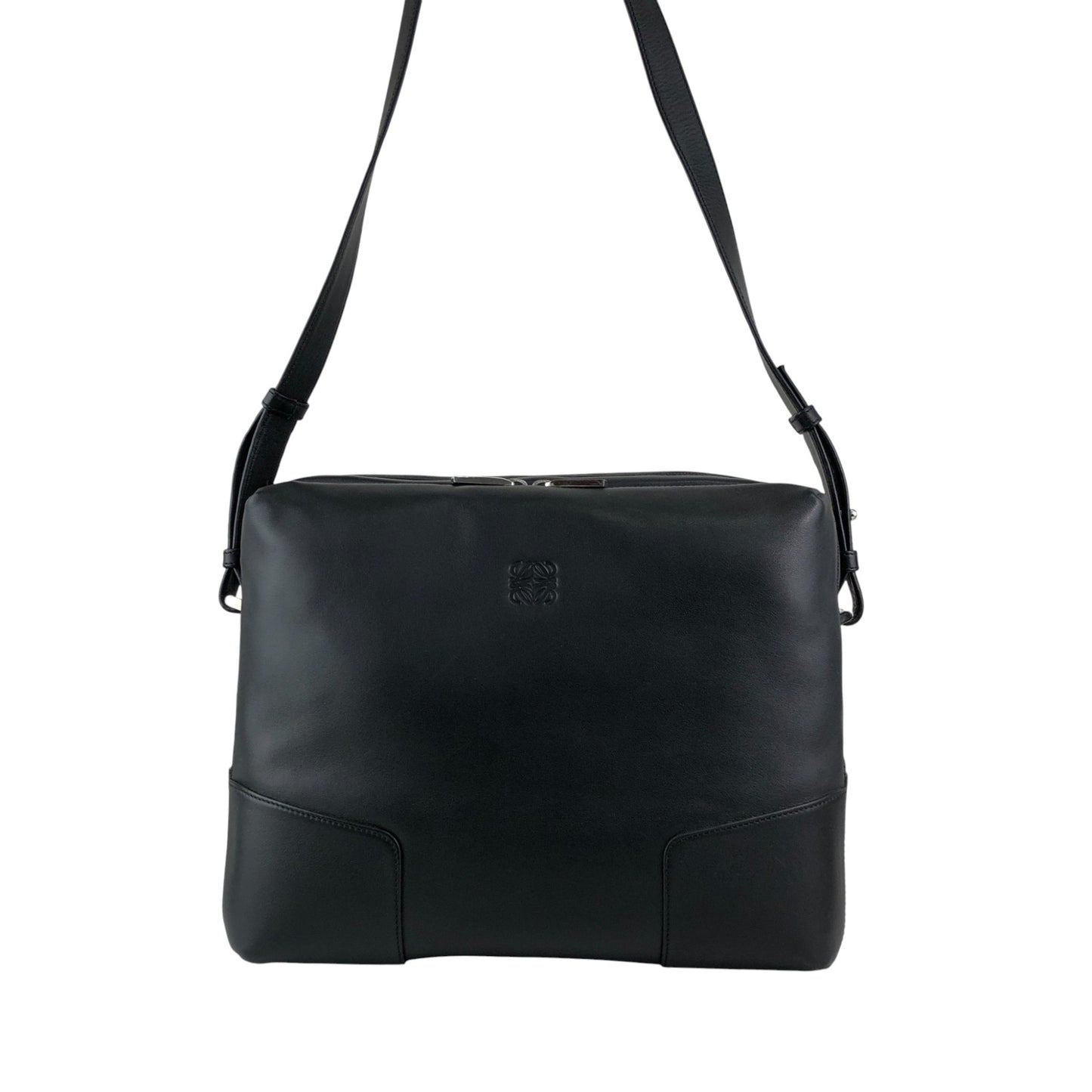 LOEWE Anagram Shoulder bag Black Vintage irfme7