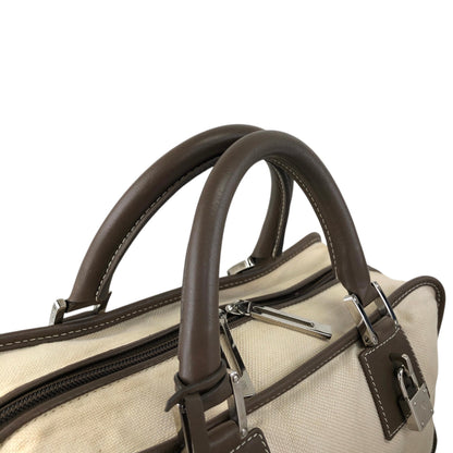 LOEWE Amazona Anagram Handbag Beige Vintage srrkp4