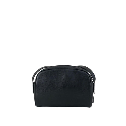 Yves Saint Laurent YSL Logo Shoulder bag Black Vintage fbers6