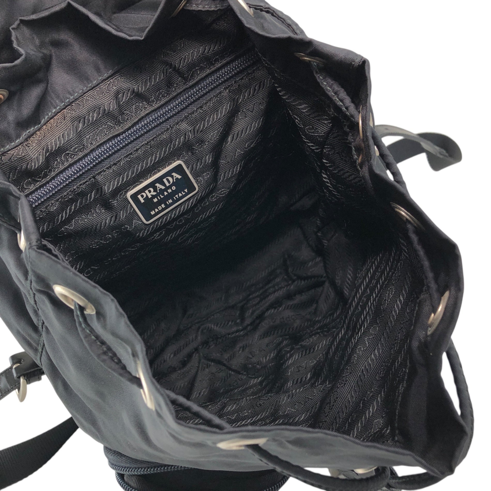 バッグ 90s prada archive buckle design backpack 90s PRADA Nylon Mini Backpack | Vintage Designer Archive – Alchemy