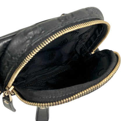 GUCCI Shoulder bag Sling bag Black Vintage 2b2jge