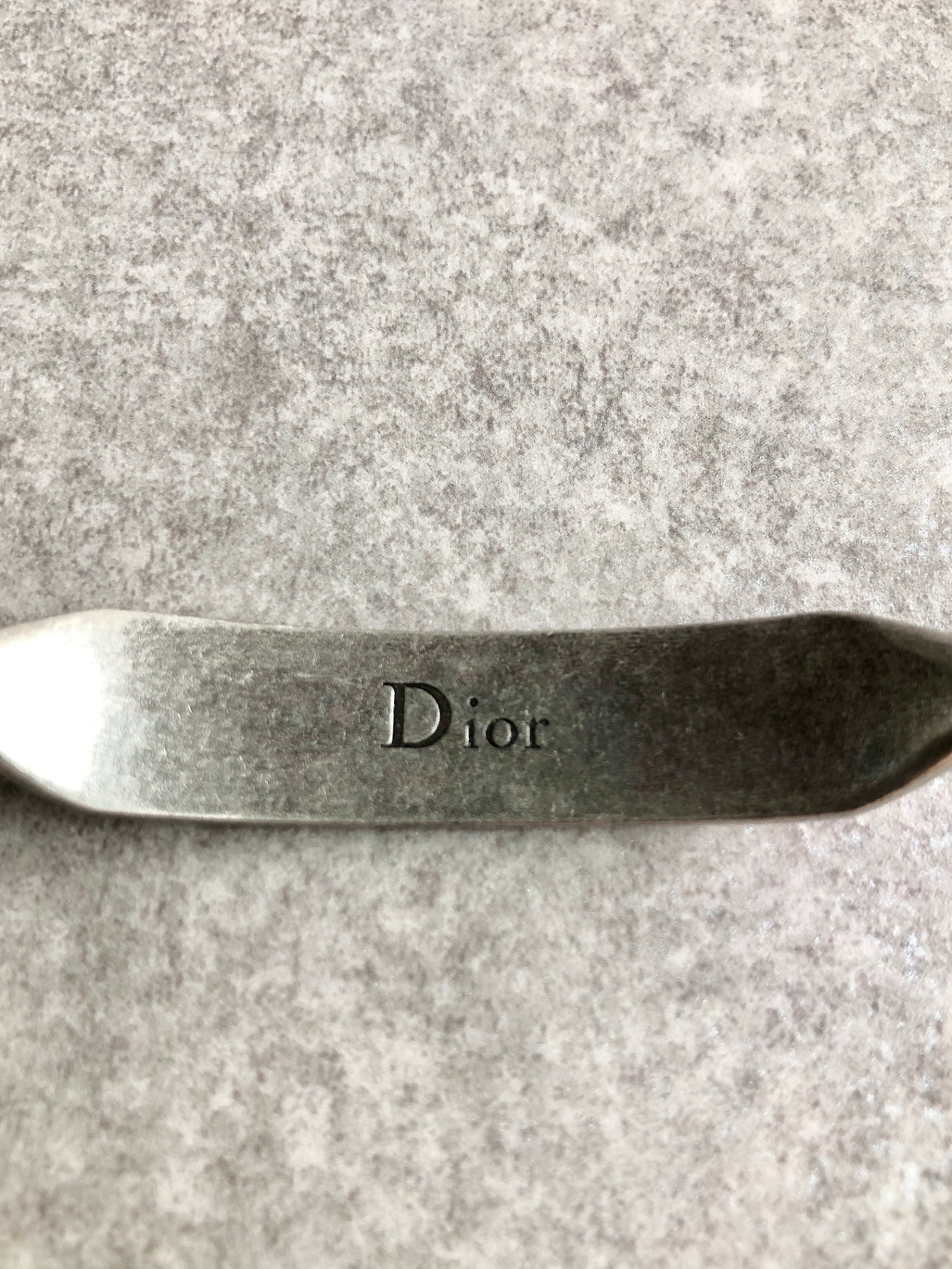 Christian Dior Bangle Silver J'ADIOR Vintage uk2i7v