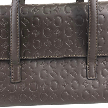 CELINE Handbag Brown Vintage ksjjkd