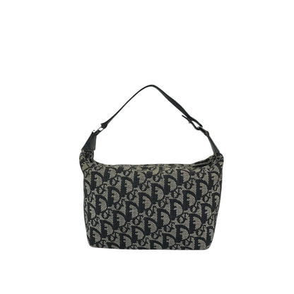 Christian Dior Trotter Small Handbag Vanity bag Black Vintage zxykbr