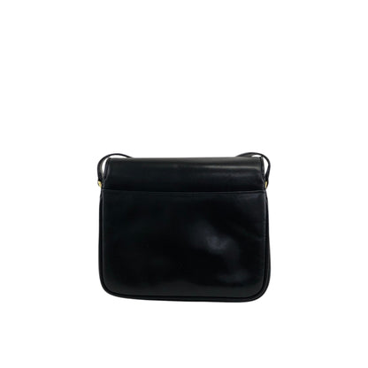 CELINE Triomphe Shoulder bag Black Vintage igefky