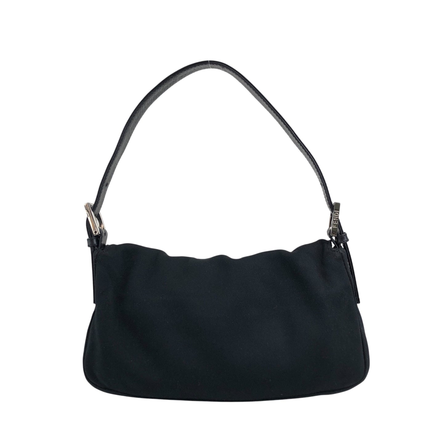FENDI Mamma Baguette Shoulder bag Black Vintage ga3pmm
