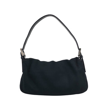 FENDI Mamma Baguette Shoulder bag Black Vintage ga3pmm