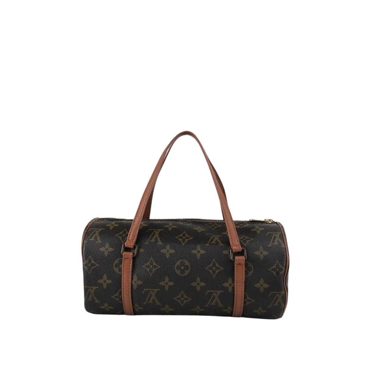 LOUIS VUITTON Monogram Handbag Brown M51386 Vintage v8pnbm