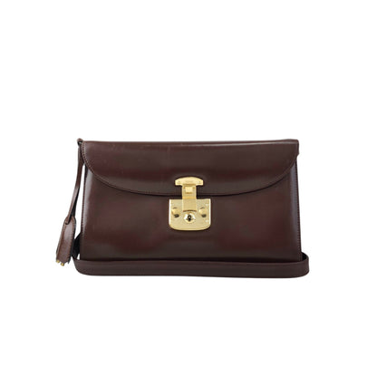 GUCCI Shoulder bag Brown Vintage imbphx