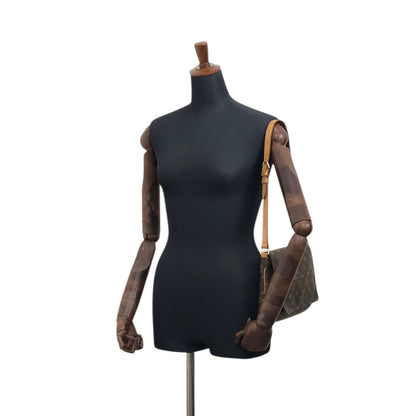 LOUIS VUITTON Monogram Shoulder bag Brown Vintage hhd3ec