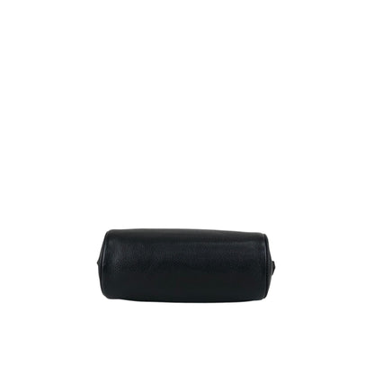 Yves Saint Laurent YSL Logo Shoulder bag Black Vintage fbers6