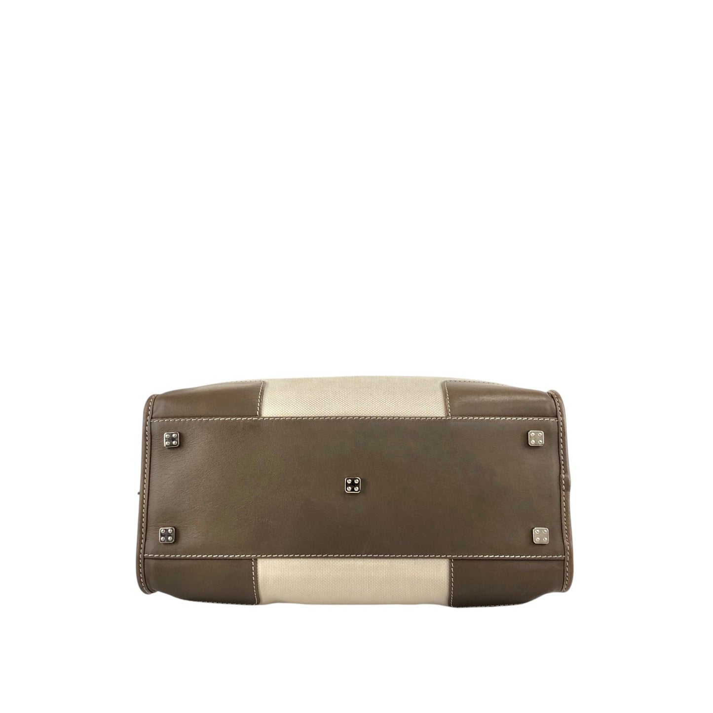 LOEWE Amazona Anagram Handbag Beige Vintage srrkp4