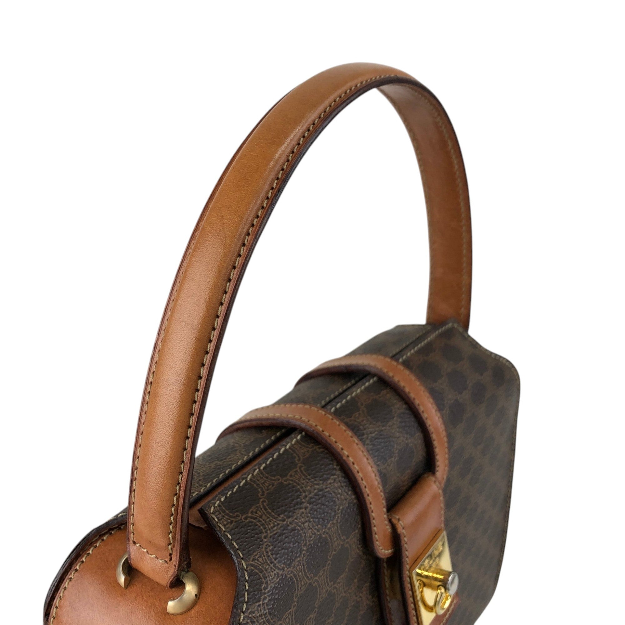 ミーザン バックデザイン キルティング ジャケット ブラウン XXXXL CELINE Macadam Gancini Handbag Brown Vintage hjb52j – VintageShop solo