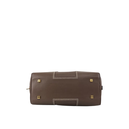 LOEWE Amazona28 Anagram Handbag Boston bag Brown Vintage f75cvh