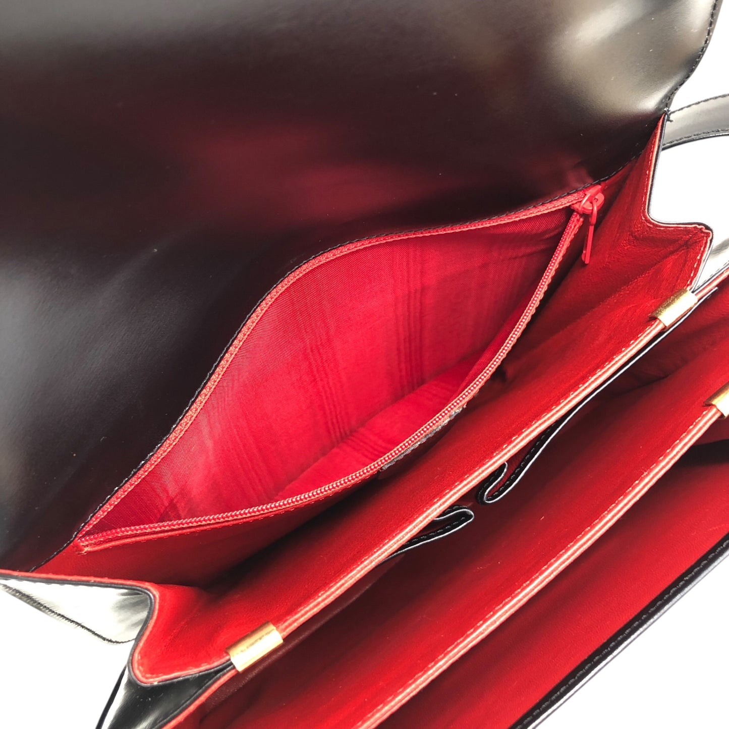 CELINE Horse Carriage Crossbody Shoulder bag Black Vintage zkdk65