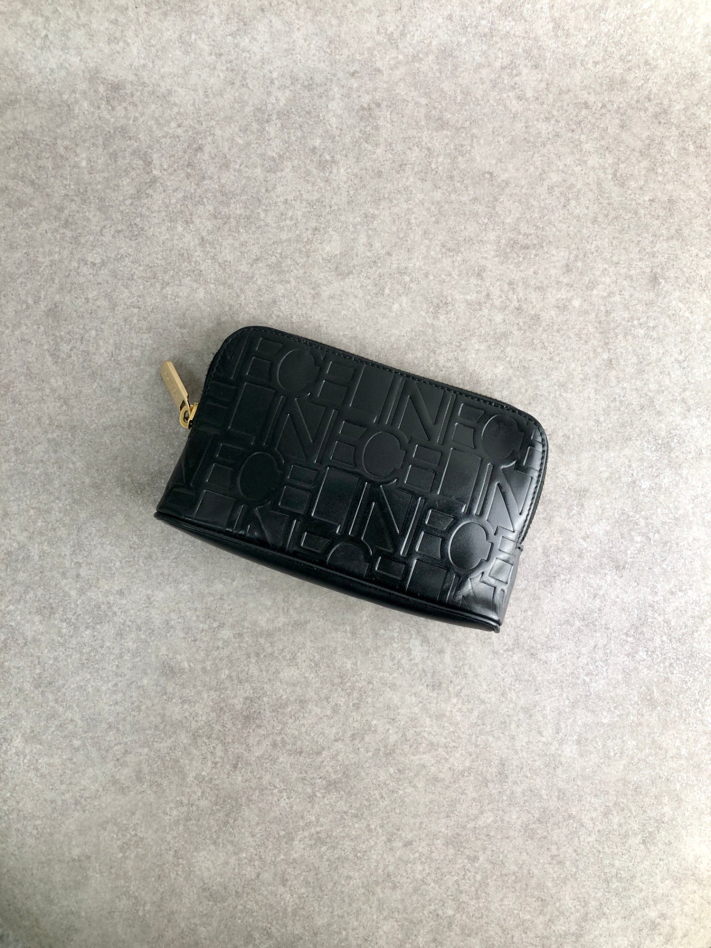 CELINE Pouch Black Vintage 3iant2