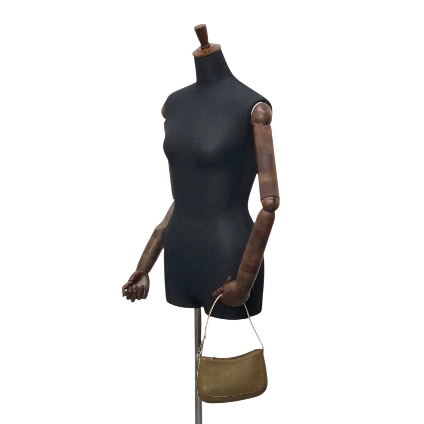 LOEWE Logo Embossed Handbag Brown Vintage p88ju4