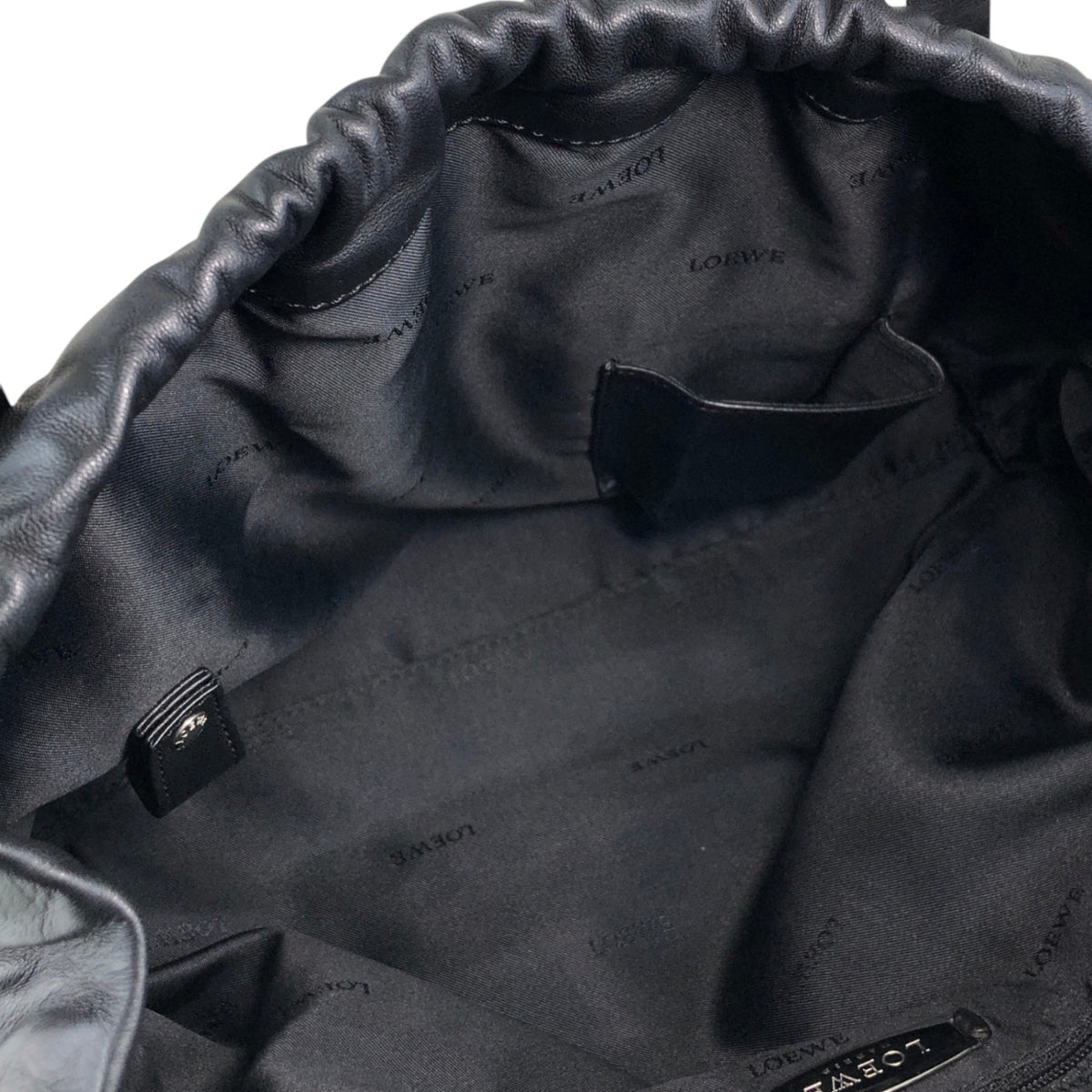 LOEWE Anagram Totebag Black Vintage ztwujd