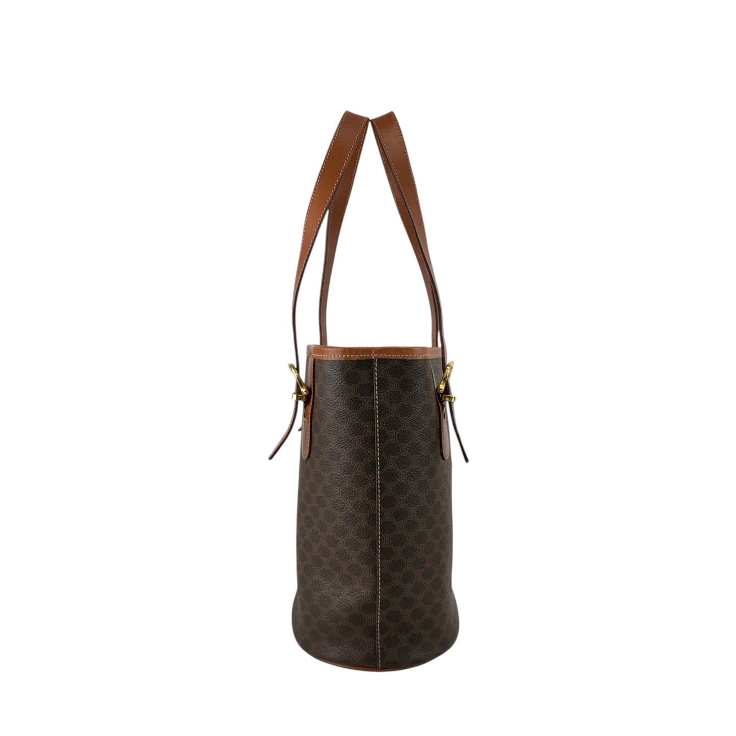 CELINE Macadam Blason Totebag Brown Vintage 2d6sne
