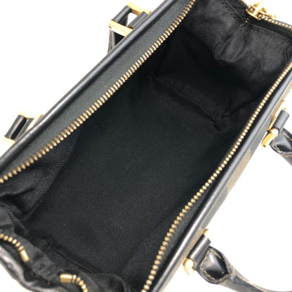 FENDI Pecan Two-way Small Handbag Shoulder bag Black Vintage pca6y8