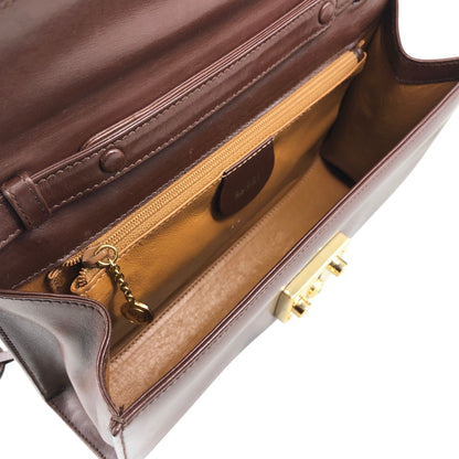 GUCCI Shoulder bag Brown Vintage imbphx