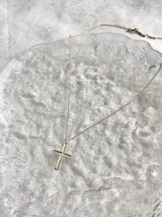 Tiffany & Co. Necklace Silver Vintage jvum3c