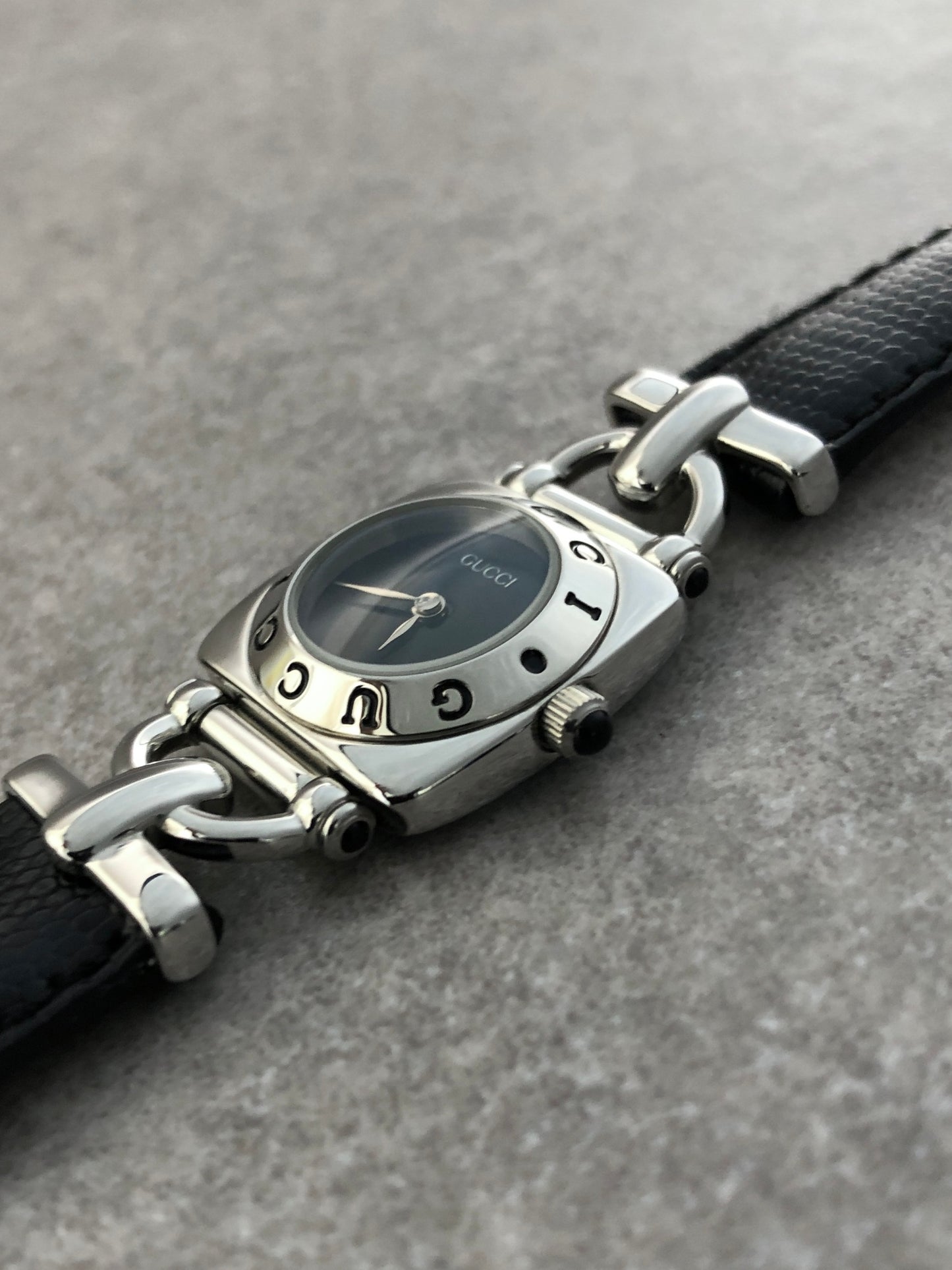GUCCI Watch Silver 6300L Vintage cikijr