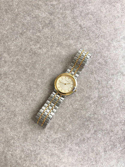 Yves Saint Laurent Watch Silver×Gold 107814 Vintage jzg86r