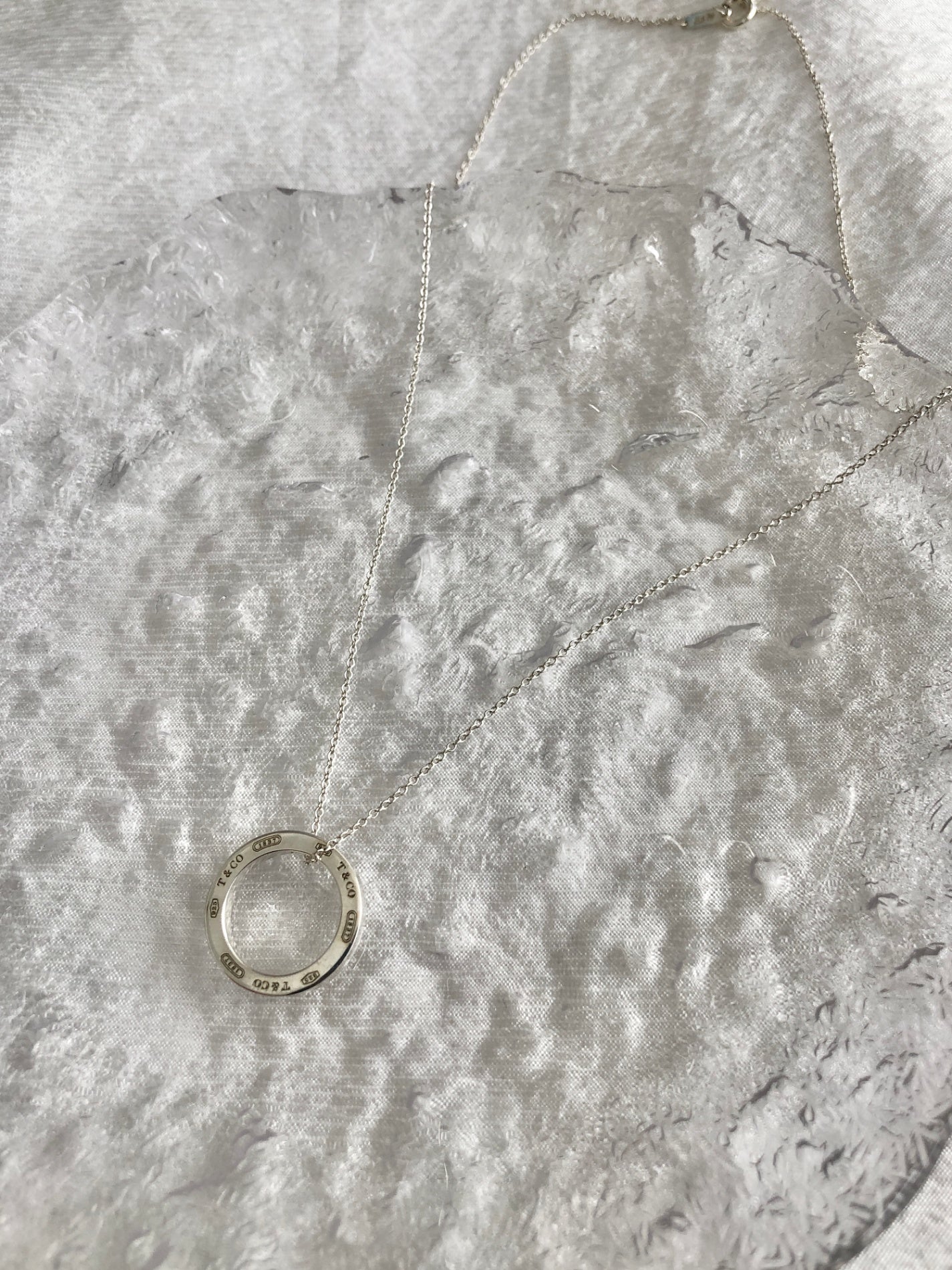 Tiffany & Co. SILVER925 Necklace Silver Vintage twdi2t