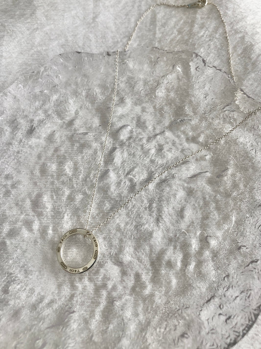 Tiffany & Co. SILVER925 Necklace Silver Vintage twdi2t