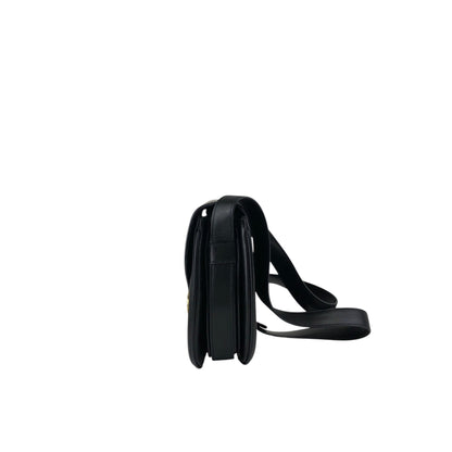 CELINE Blason Shoulder bag Black Vintage a6pwvz