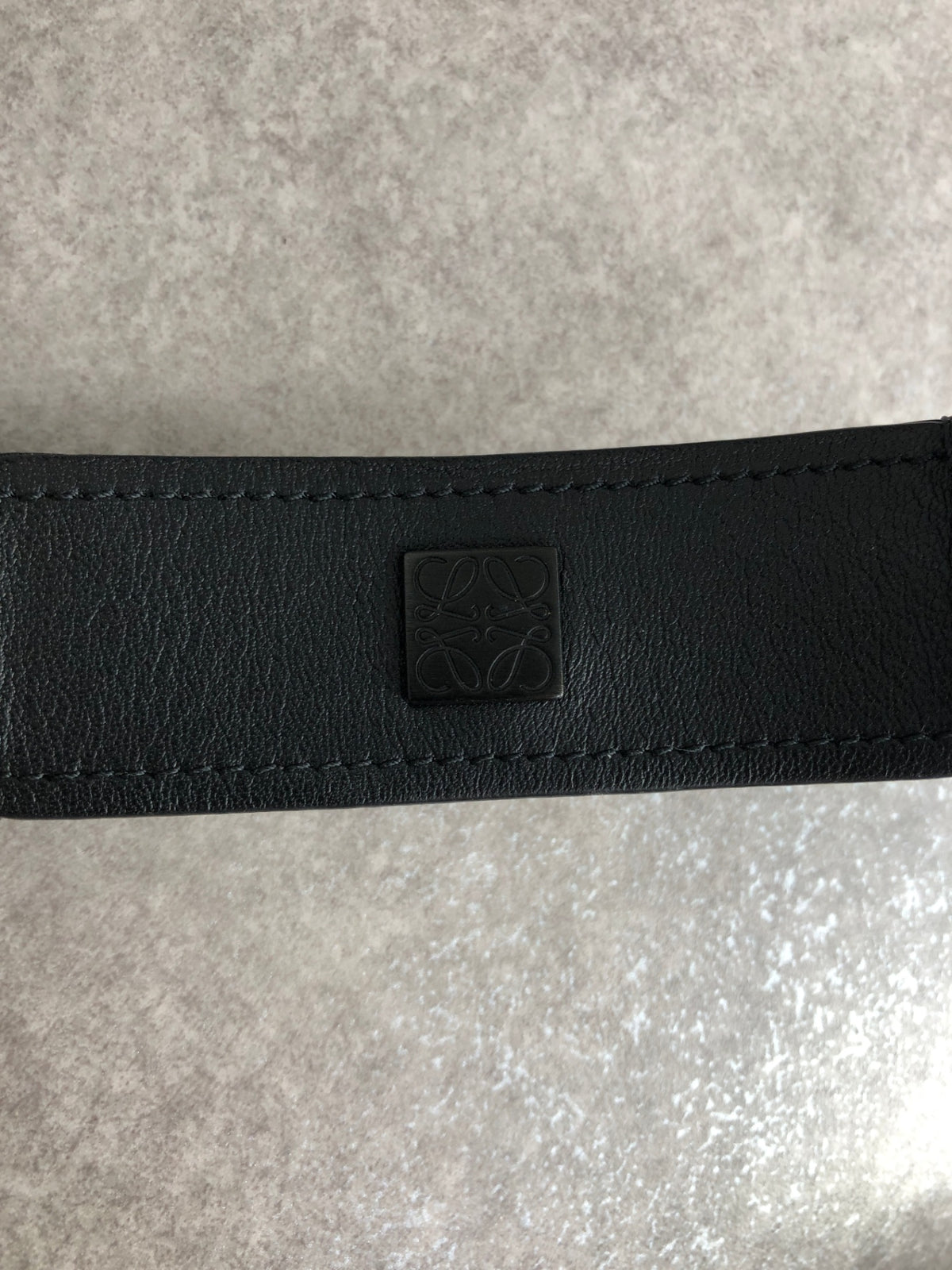 LOEWE Anagram Belt Black Vintage mfjw67