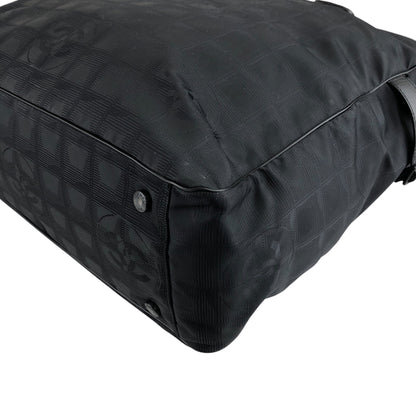 CHANEL New Travel Line Totebag Black Vintage udc3tm