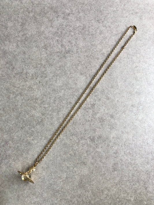 Vivienne Westwood Necklace Gold Vintage gr2yyt