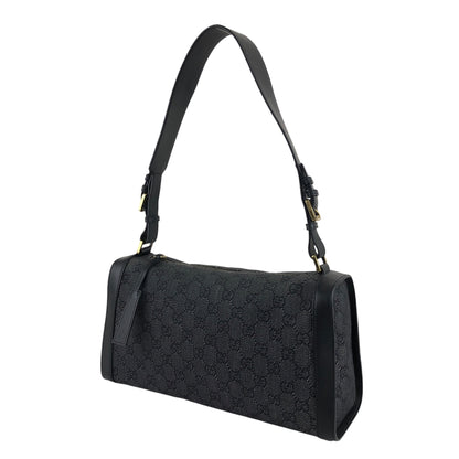 GUCCI GG Canvas Shoulder bag Black Vintage bmvpb5